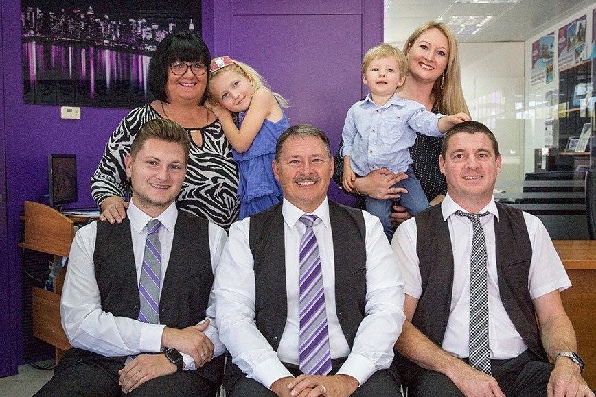 The Garners as seen on Sun, Sea, and Selling Houses - Channel 4